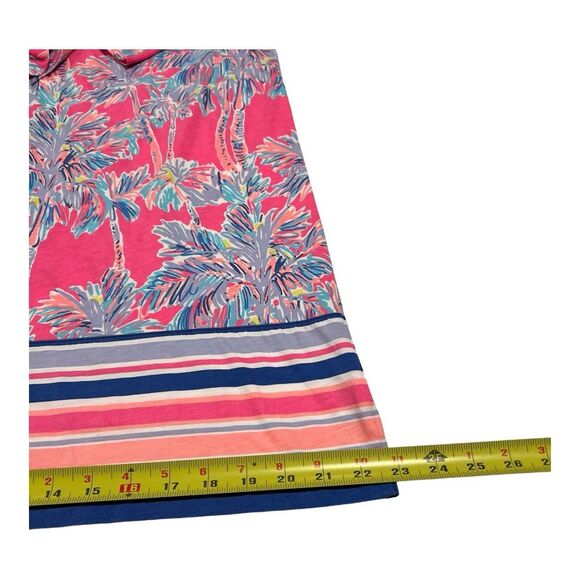 Lilly Pulitzer Pink Palm Print Mini Dress - Picture 7 of 10